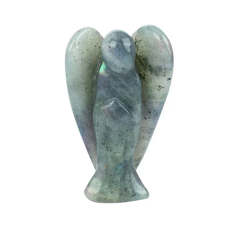 Hand-Carved Crystal Angel Frame – Peace, Guidance & Protection |  Amen Artisan - Image 24