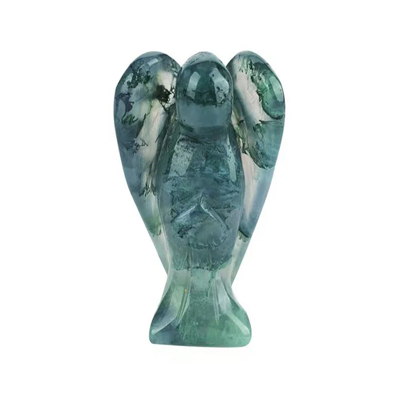 Hand-Carved Crystal Angel Frame – Peace, Guidance & Protection |  Amen Artisan - Image 26