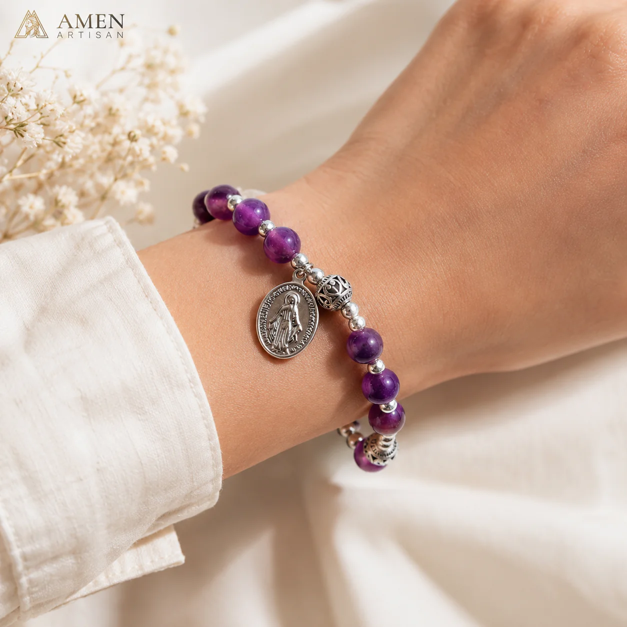 Natural Stone Bracelet - Image 3