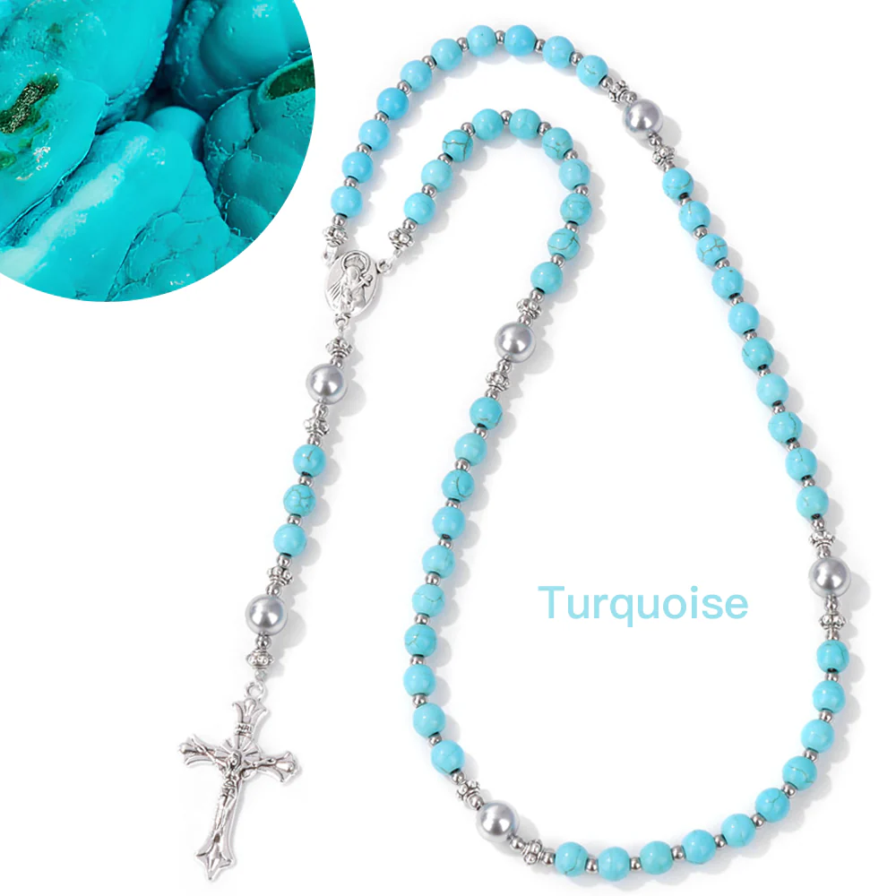 【Deal Today】Natural Stone Rosary — Choose the Path that Reflects Your Spirit - Image 6