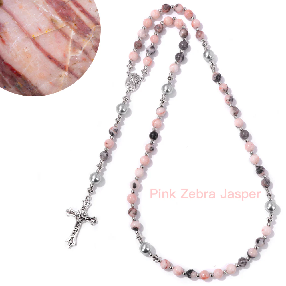 【Deal Today】Natural Stone Rosary — Choose the Path that Reflects Your Spirit - Image 7
