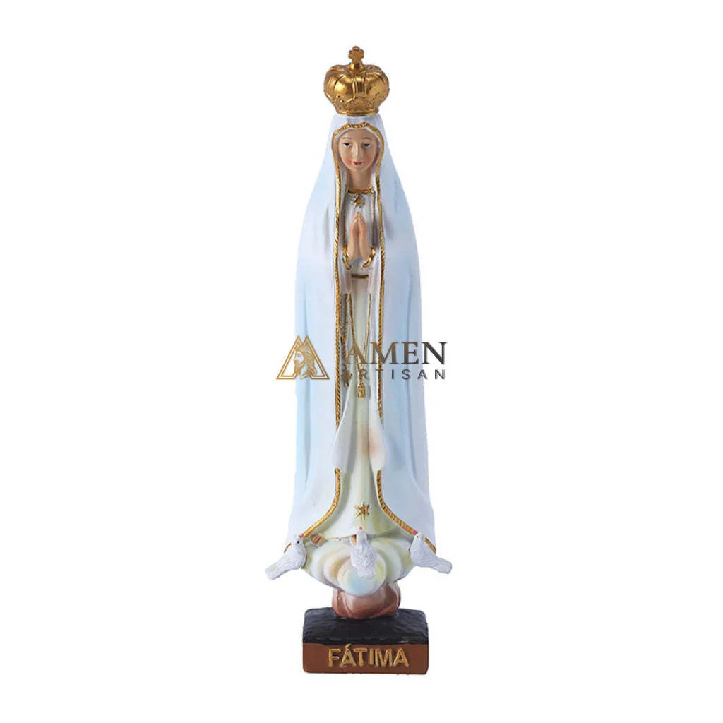 Our Lady of Fatima Statue Amen Artisan - Image 5