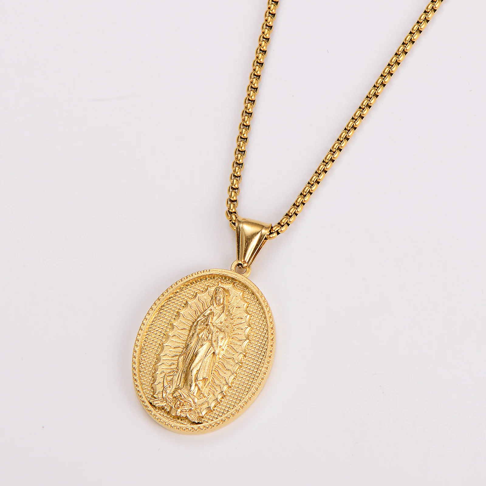 Our Lady of Guadalupe Necklace Amen Artisan - Image 3
