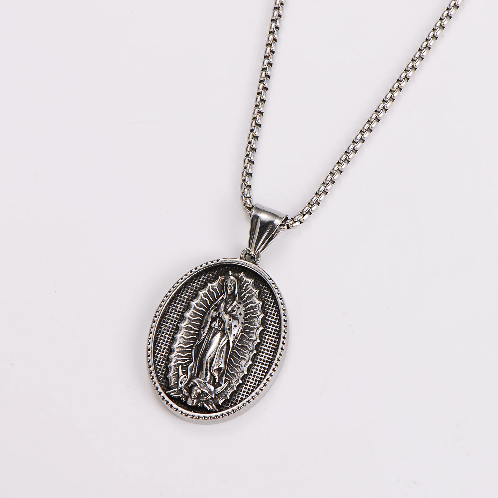 Our Lady of Guadalupe Necklace Amen Artisan - Image 4