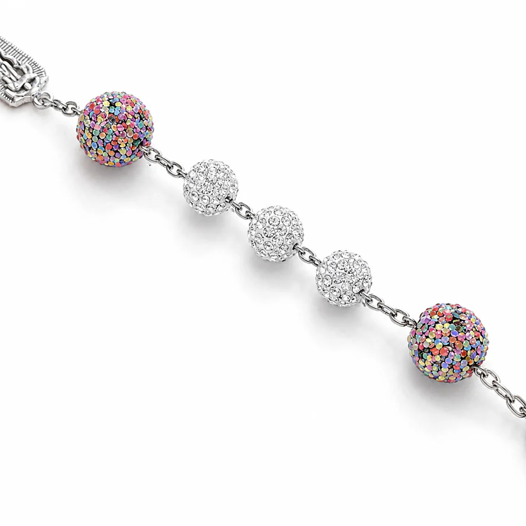 Our Lady of Guadalupe Five-Decade Rosary with Rhinestone-Covered Beads — Devotion | Amen Artisan® - Image 6