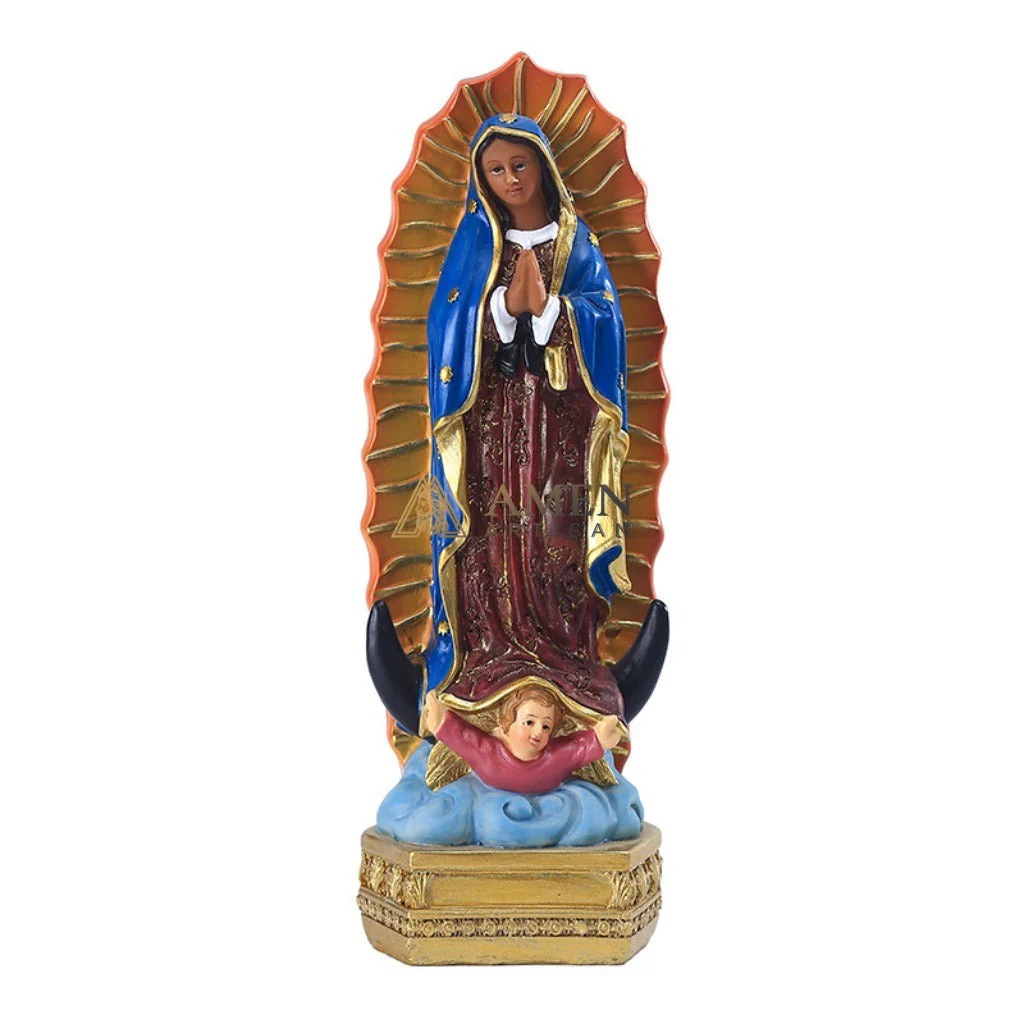 Our Lady of Guadalupe Statue Amen Artisan - Image 5