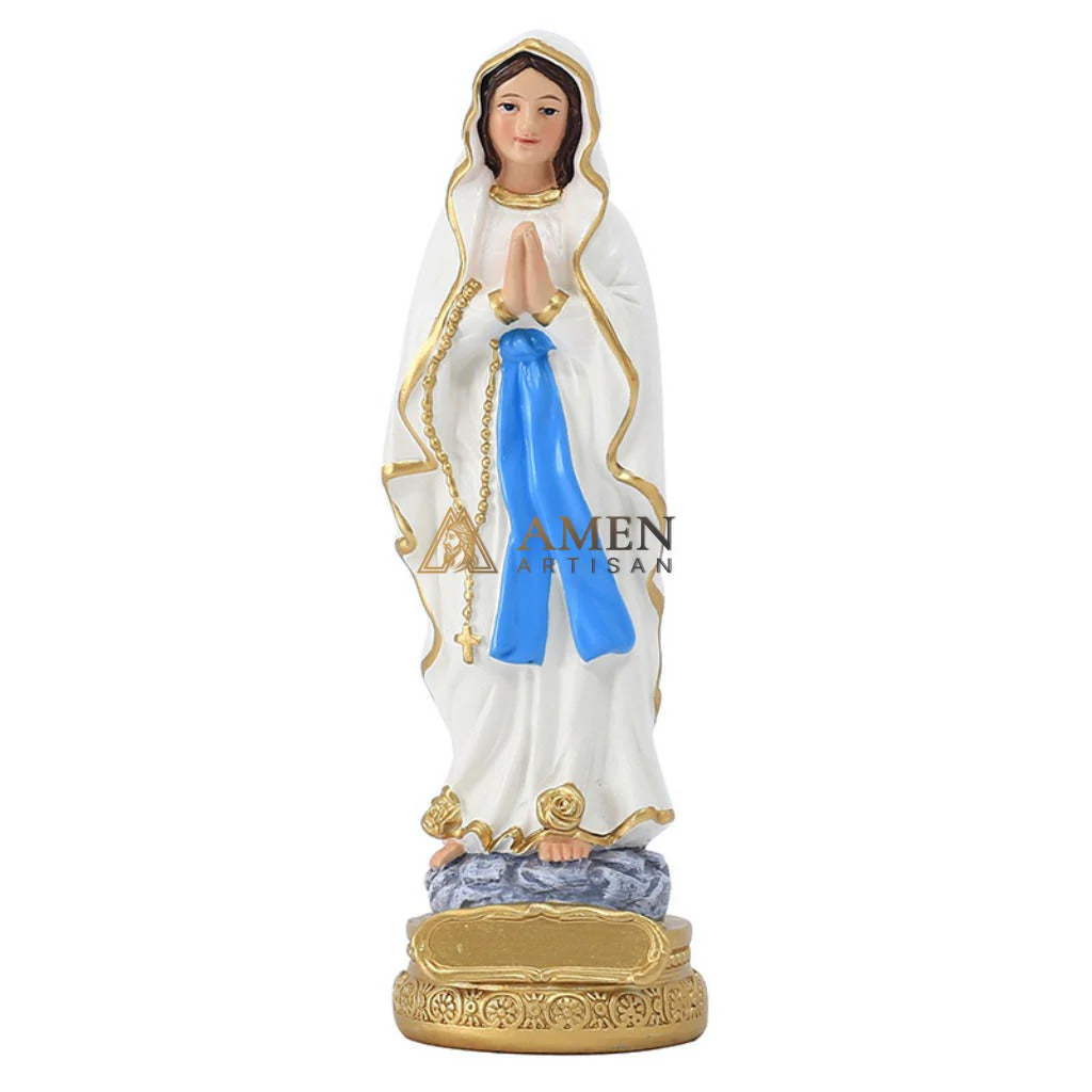 Our Lady of Lourdes Statue Amen Artisan - Image 5
