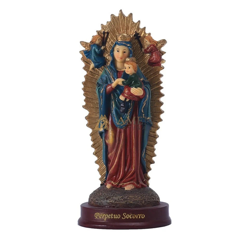 Our Lady of Perpetual Help Statue Amen Artisan - Image 5