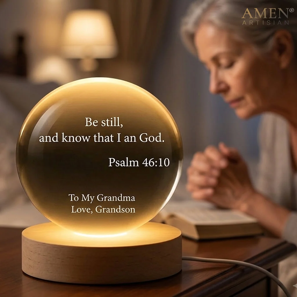 Customized Scripture Crystal Ball