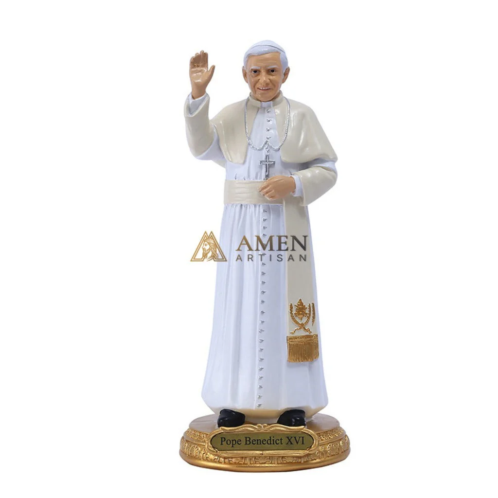 Pope Benedict XVI Statue Amen Artisan - Image 5