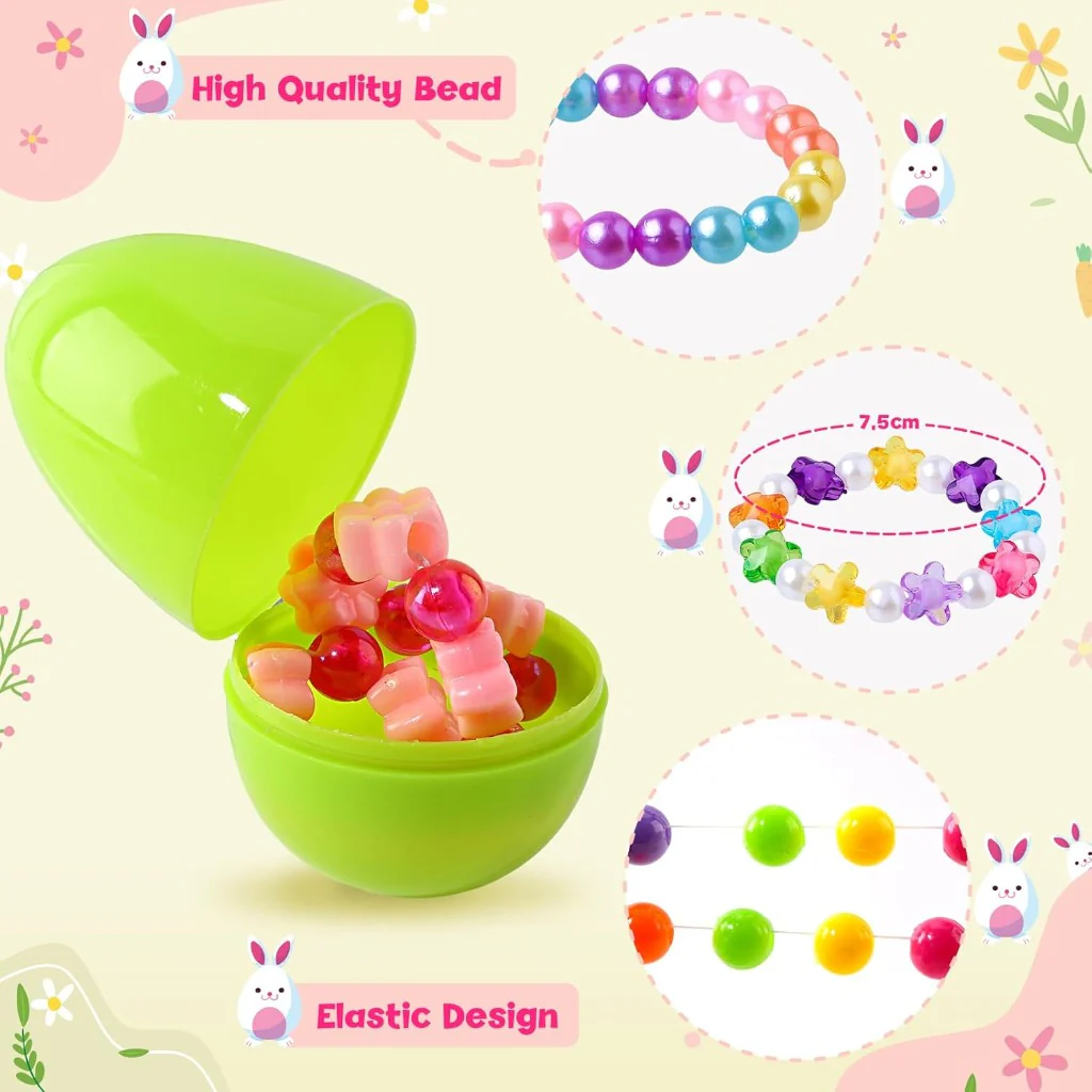 Prefilled Easter Eggs with Easter Eggs Bracelet Gift Set  Amen Artisan - Image 4