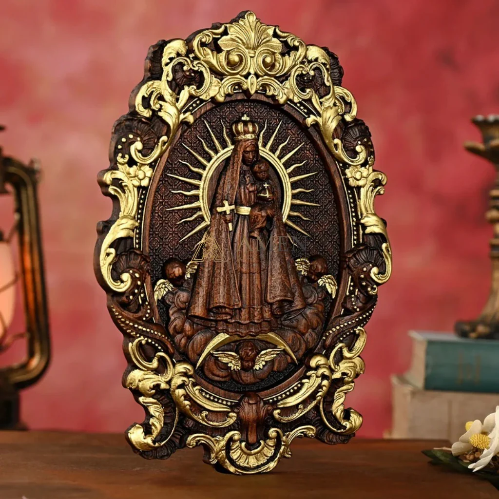 Queen of Heaven and Child Amen Artisan - Image 5