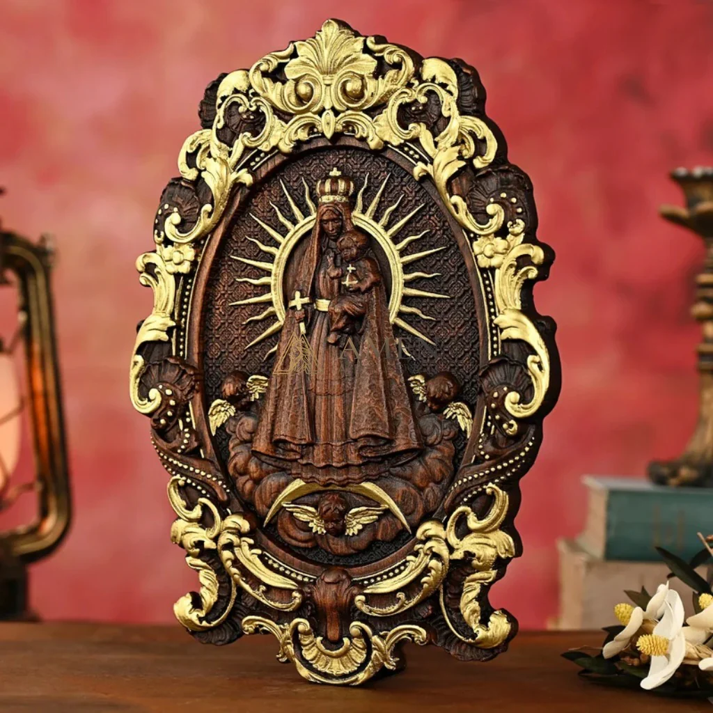 Queen of Heaven and Child Amen Artisan - Image 6