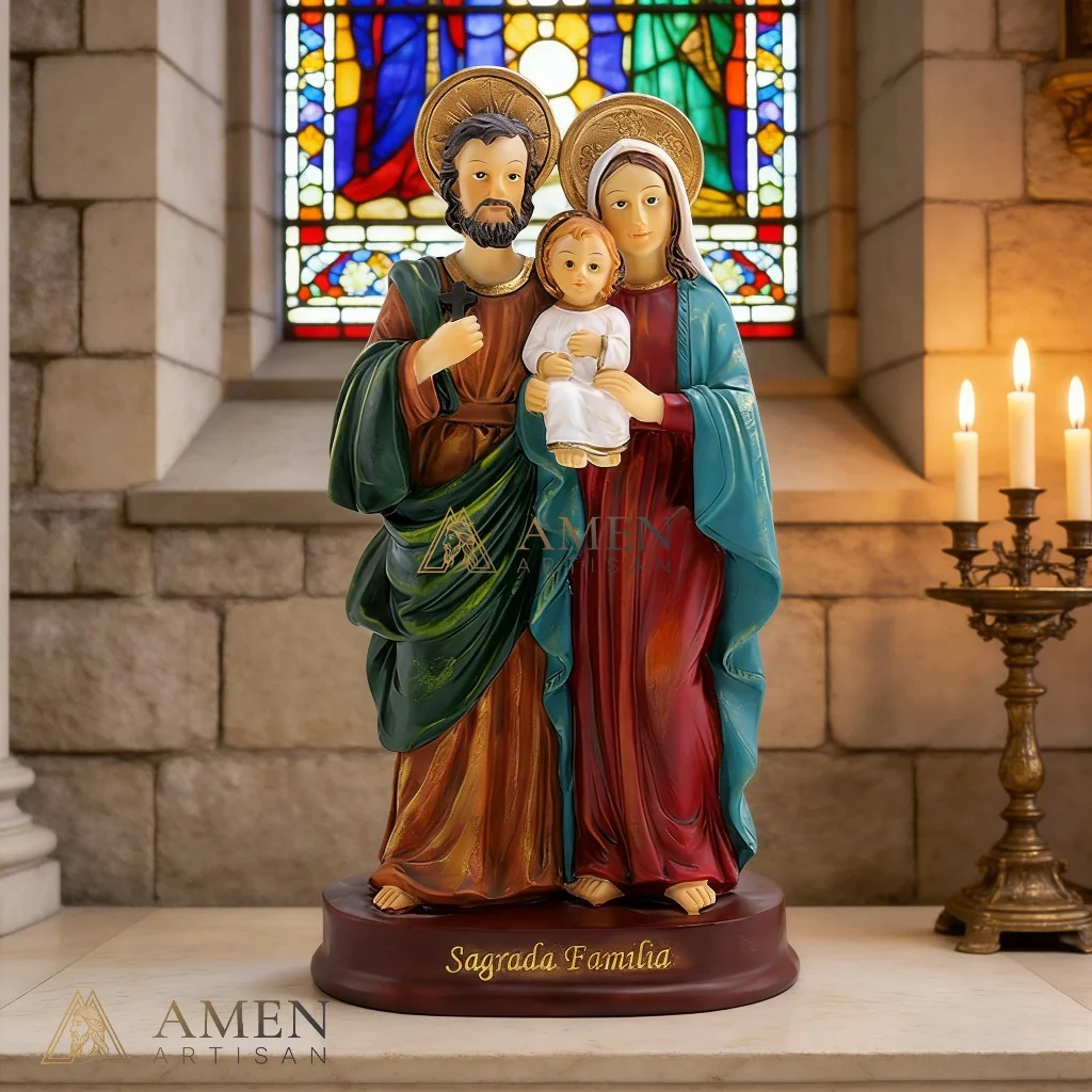 Sagrada Familia Statue Amen Artisan - Image 3