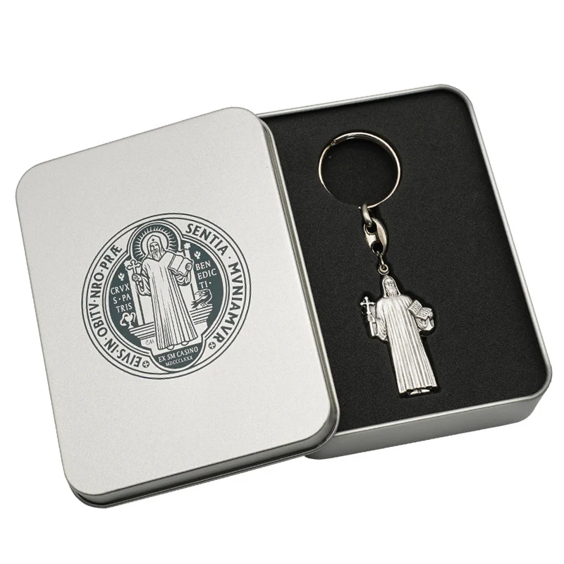Saint Benedict Openable Keychain - Image 2
