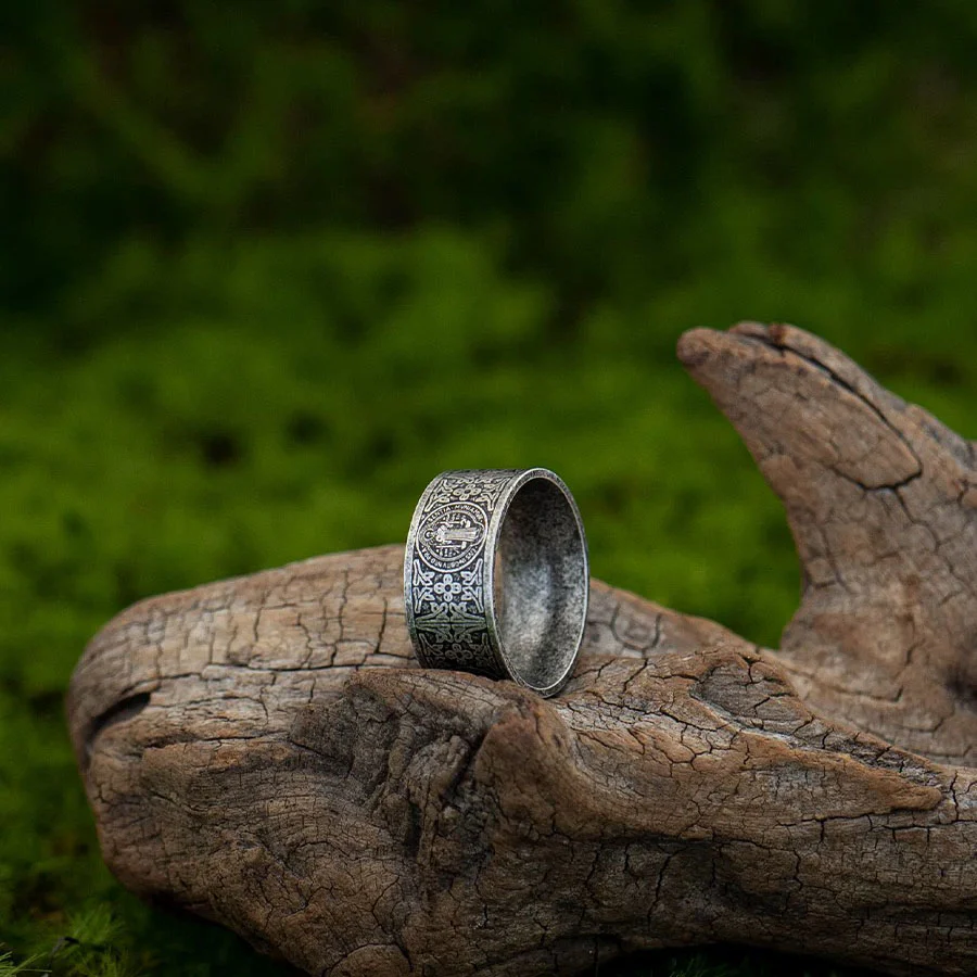 【Deal Today】Vintage St. Benedict Medal Ring - Sacred Protection & Lasting Blessing | Amen Artisan - Image 5