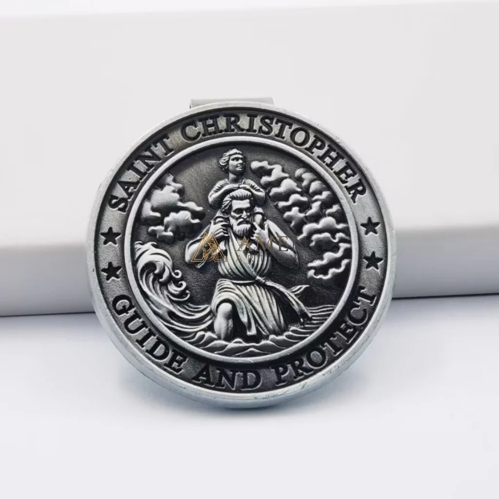 DT-Visor Clip-Saint Christopher