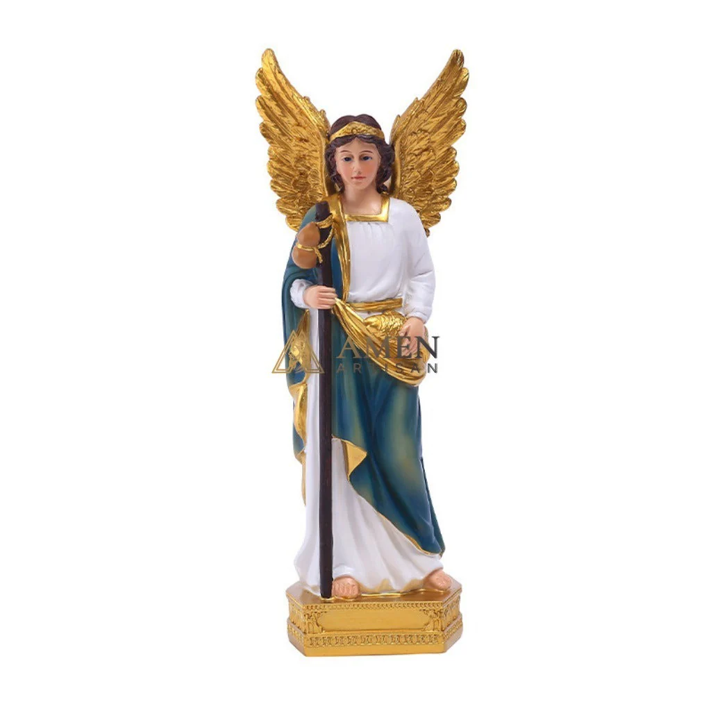 Saint Raphael The Archangel Statue Amen Artisan - Image 5