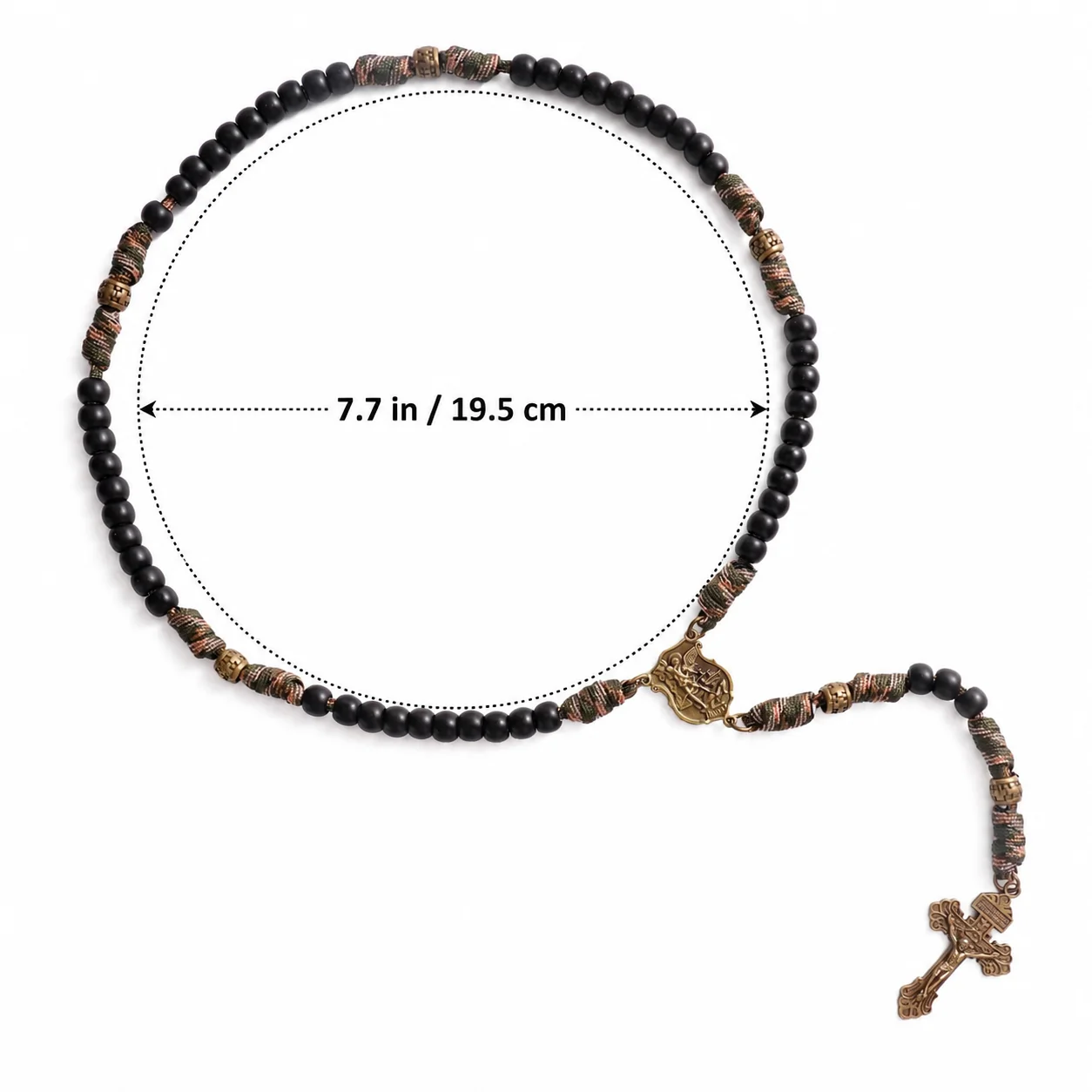 【Deal Today】Tactical Paracord Rosary – St. Michael Protection & Rugged Faith - Image 30