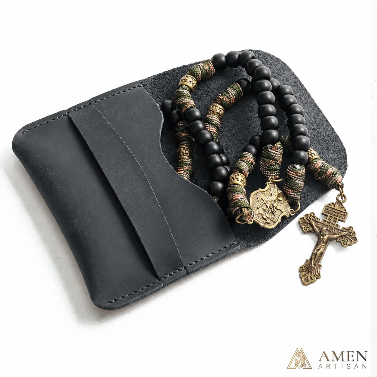 50% Off Today | St. Michael the Archangel Tactical Paracord Rosary | Amen Artisan - Image 25