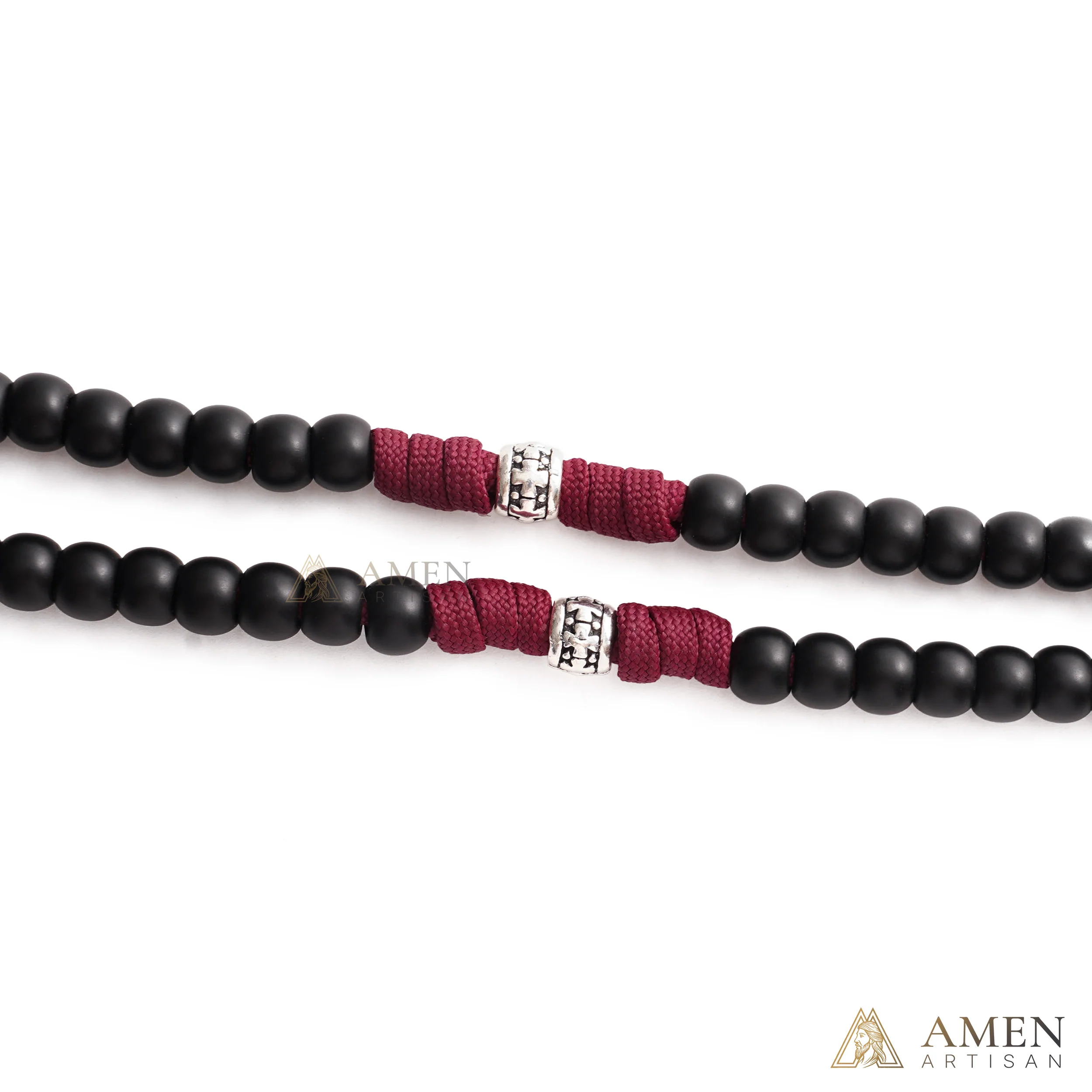 St. Michael Paracord Rosary with Jesus Crucifix - Protection & Strength - Image 7