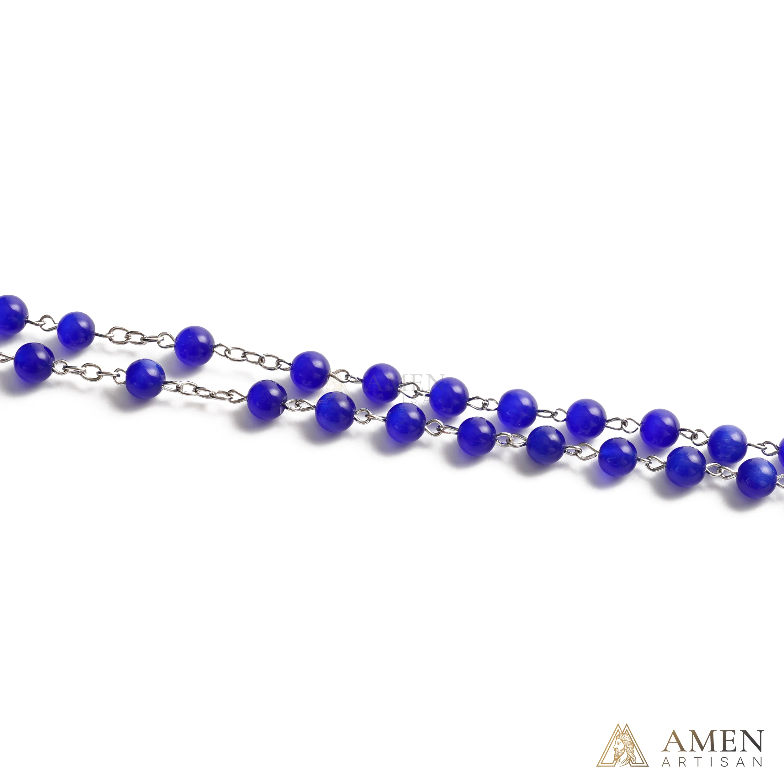 Blue Cat’s Eye  Rosary - Image 3