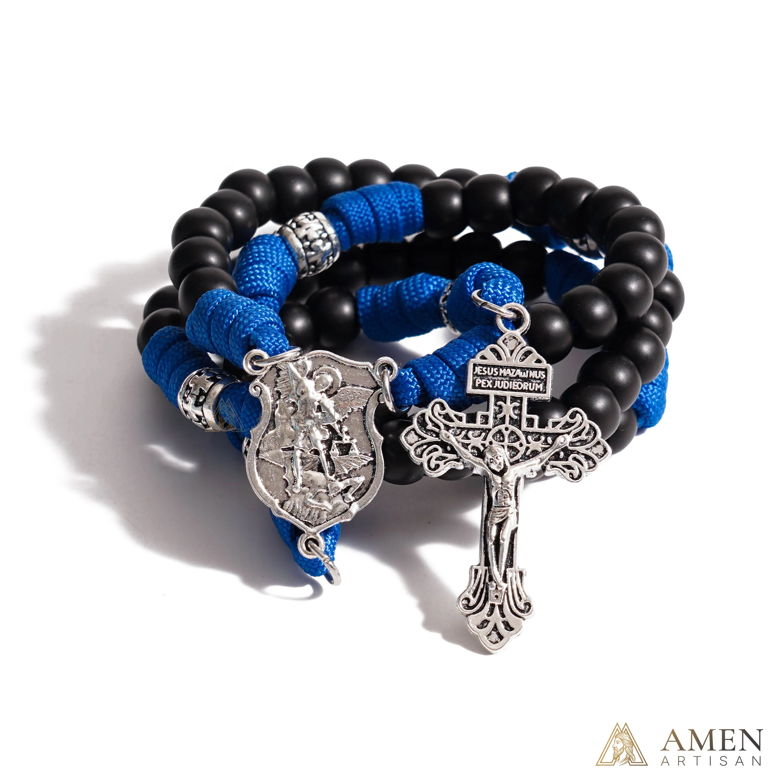 【Deal Today】Tactical Paracord Rosary – St. Michael Protection & Rugged Faith - Image 25