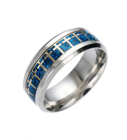 Titanium Steel Multi-Cross Ring | Amen Artisan - Image 6