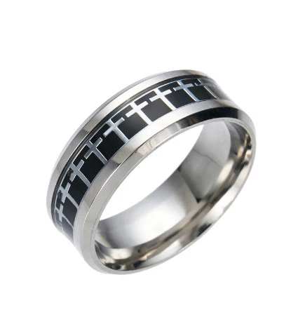 Titanium Steel Multi-Cross Ring | Amen Artisan - Image 7
