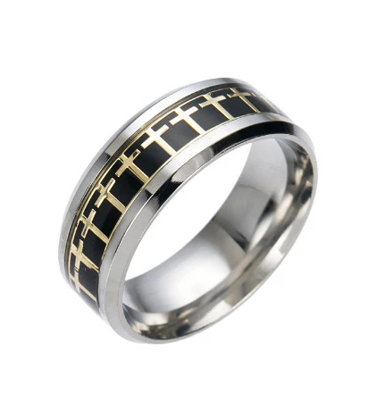 Titanium Steel Multi-Cross Ring | Amen Artisan - Image 8