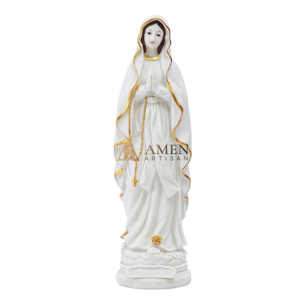 Virgin Mary Statue Amen Artisan - Image 5